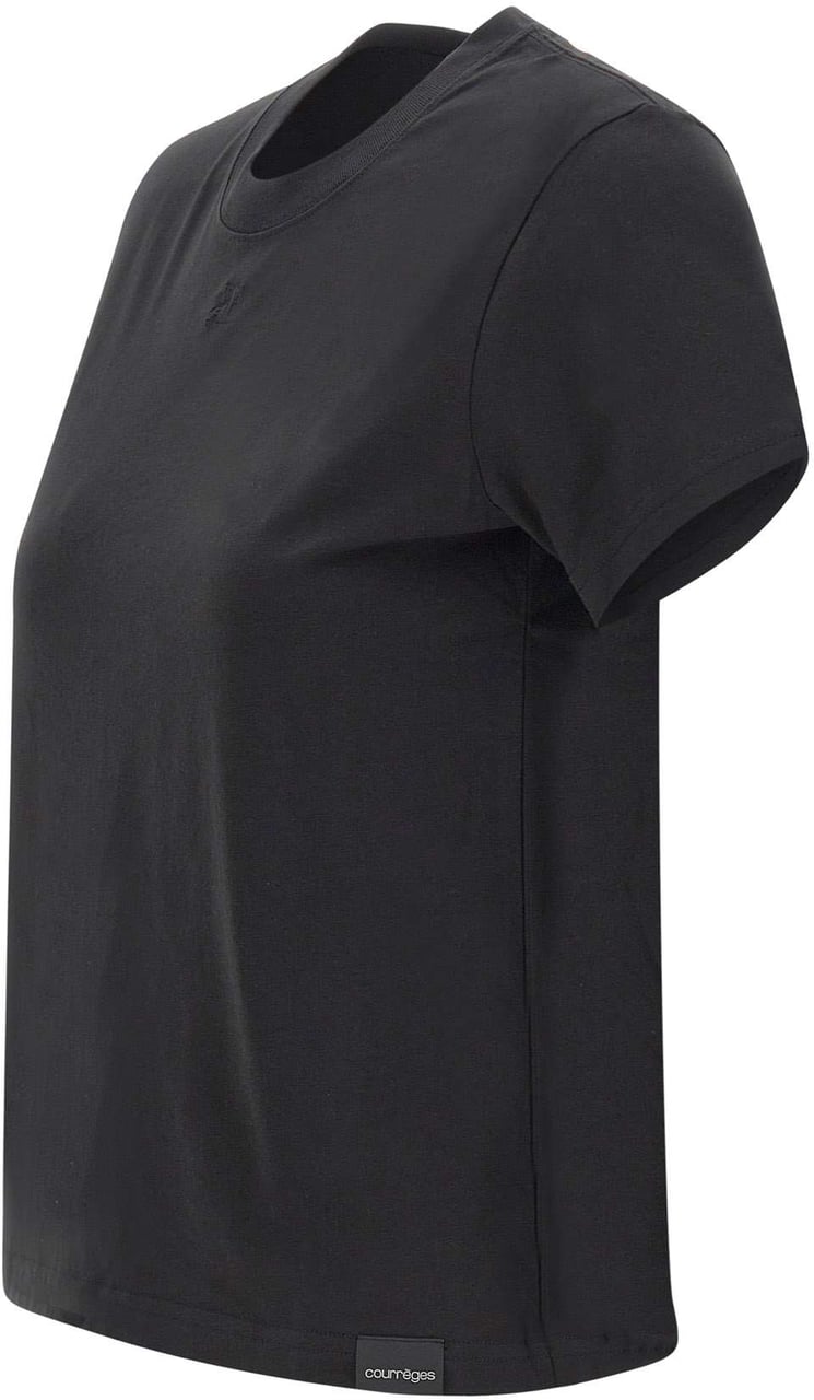 COURREGES T-Shirts And Polos Black Zwart