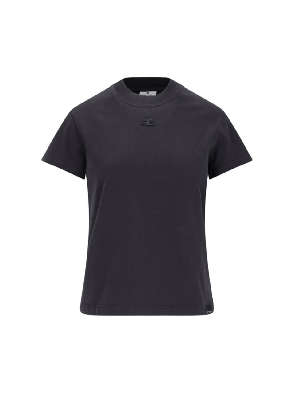 COURREGES "Ac" T-Shirt – Grey Grijs