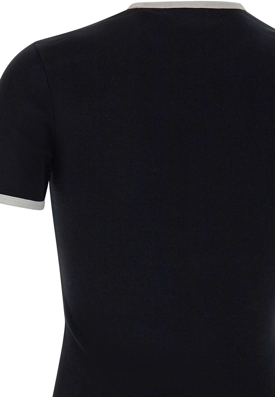 COURREGES T-Shirts And Polos Black Zwart