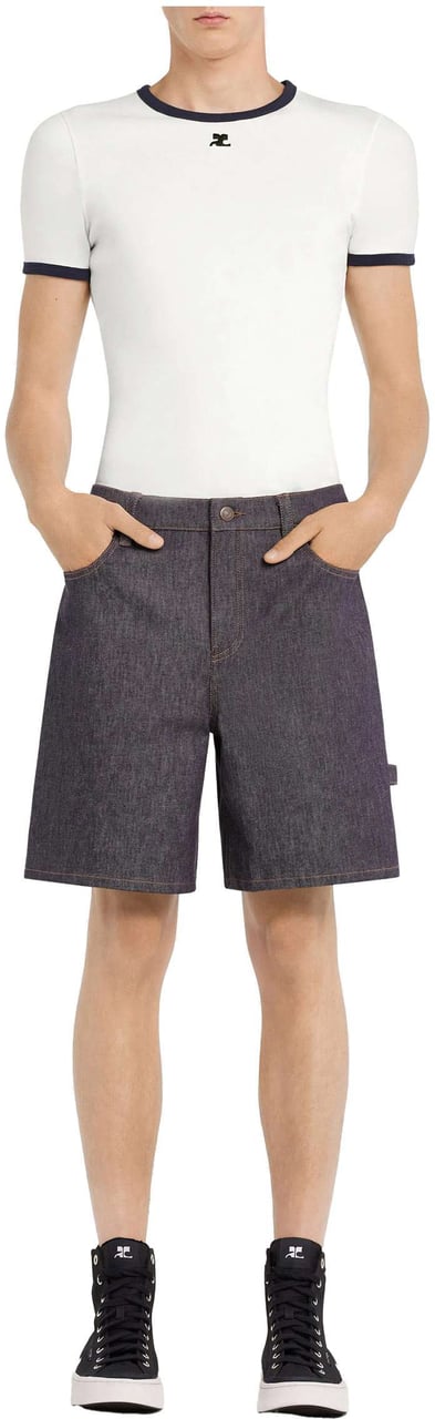 COURREGES T-Shirts And Polos White Wit