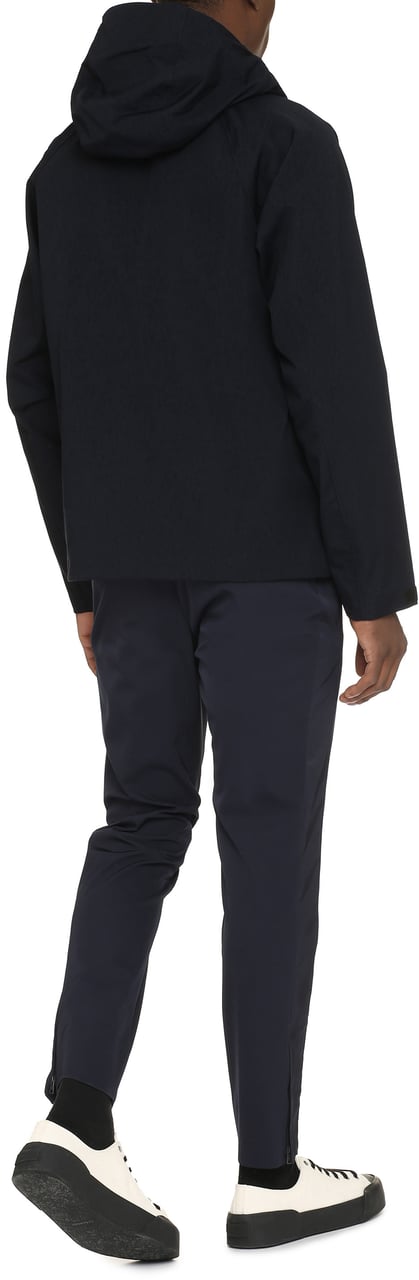 CP Company Hooded cotton jacket Blauw