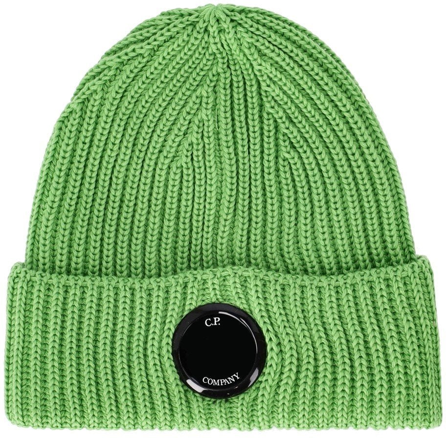 CP Company C.P. COMPANY RIBBED BEANIE Groen
