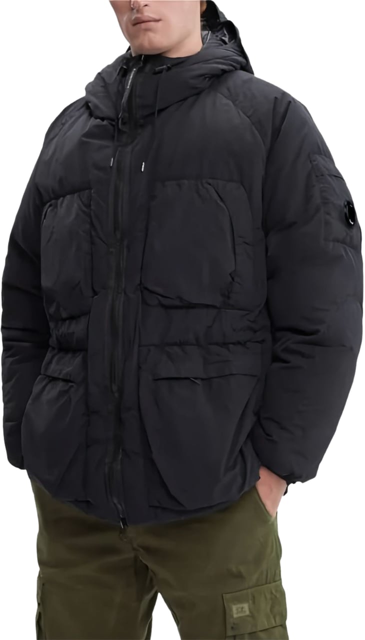 CP Company Coats Black Zwart