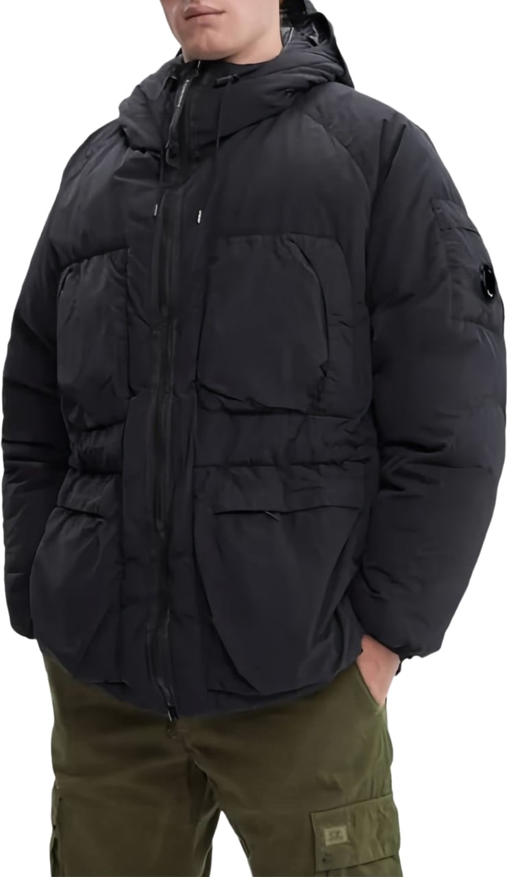 CP Company Coats Black Zwart