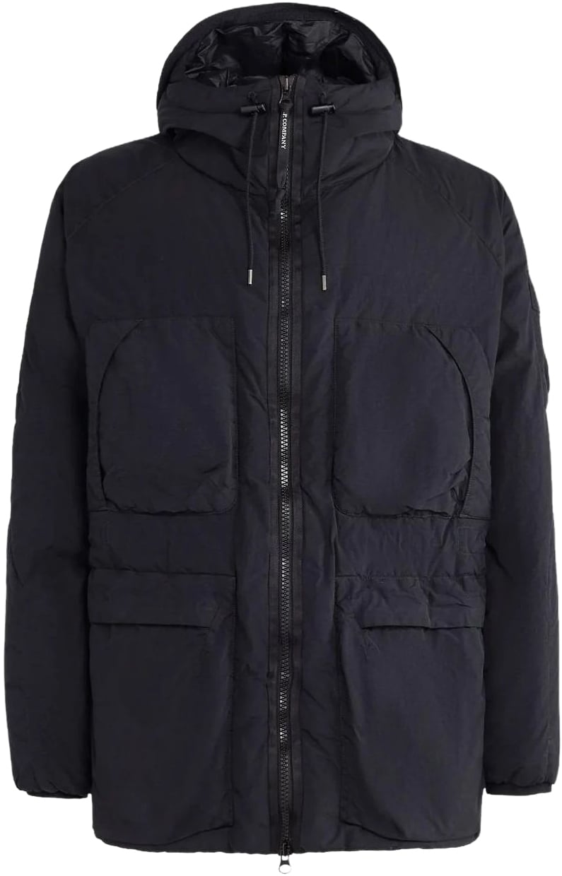 CP Company Coats Black Zwart