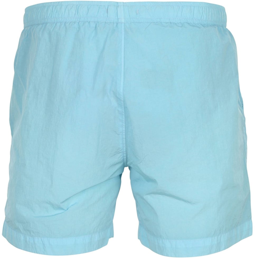 CP Company Eco-chrome R Logo Swim Shorts Blauw