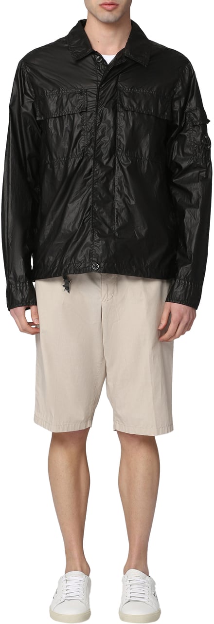 CP Company CS II Technical fabric shirt Zwart