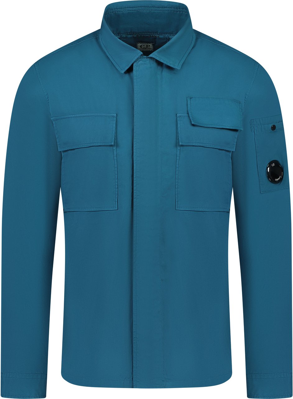 CP Company C.p. Company Overhemd Blauw Blauw