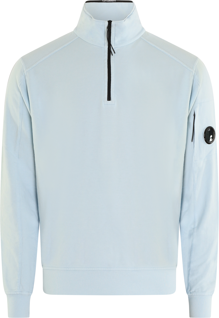 CP Company Heren Sweatshirts - Polo Collar Blauw