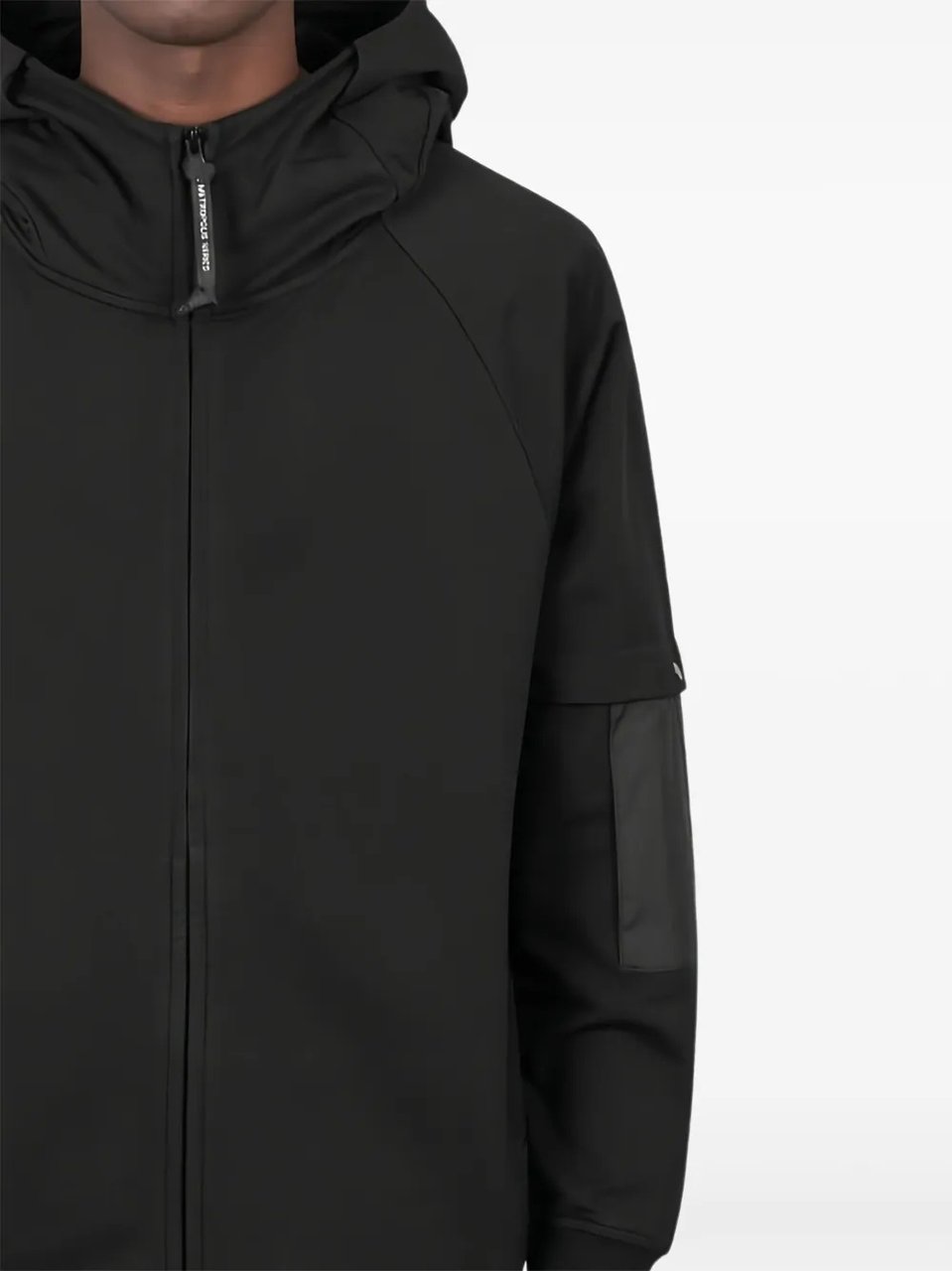 CP Company Metropolis Series Stretch Hooded Sweat Zwart