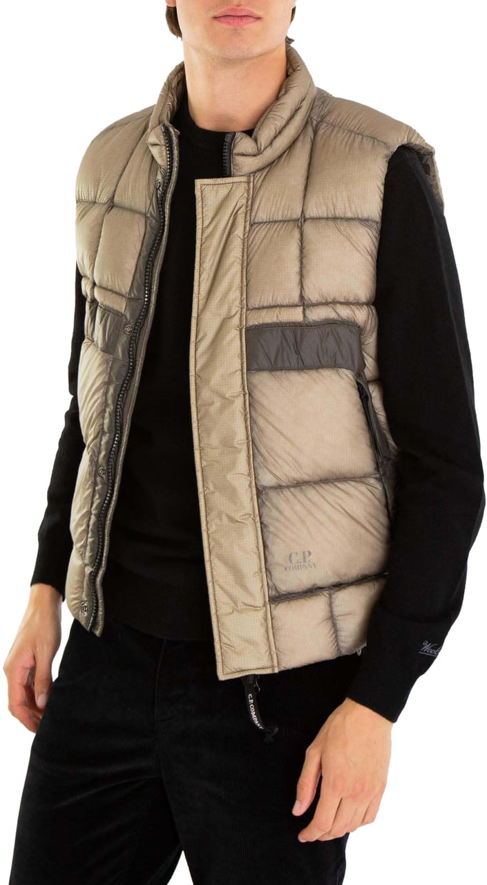 CP Company Heren Outerwear Vest Grijs Grijs
