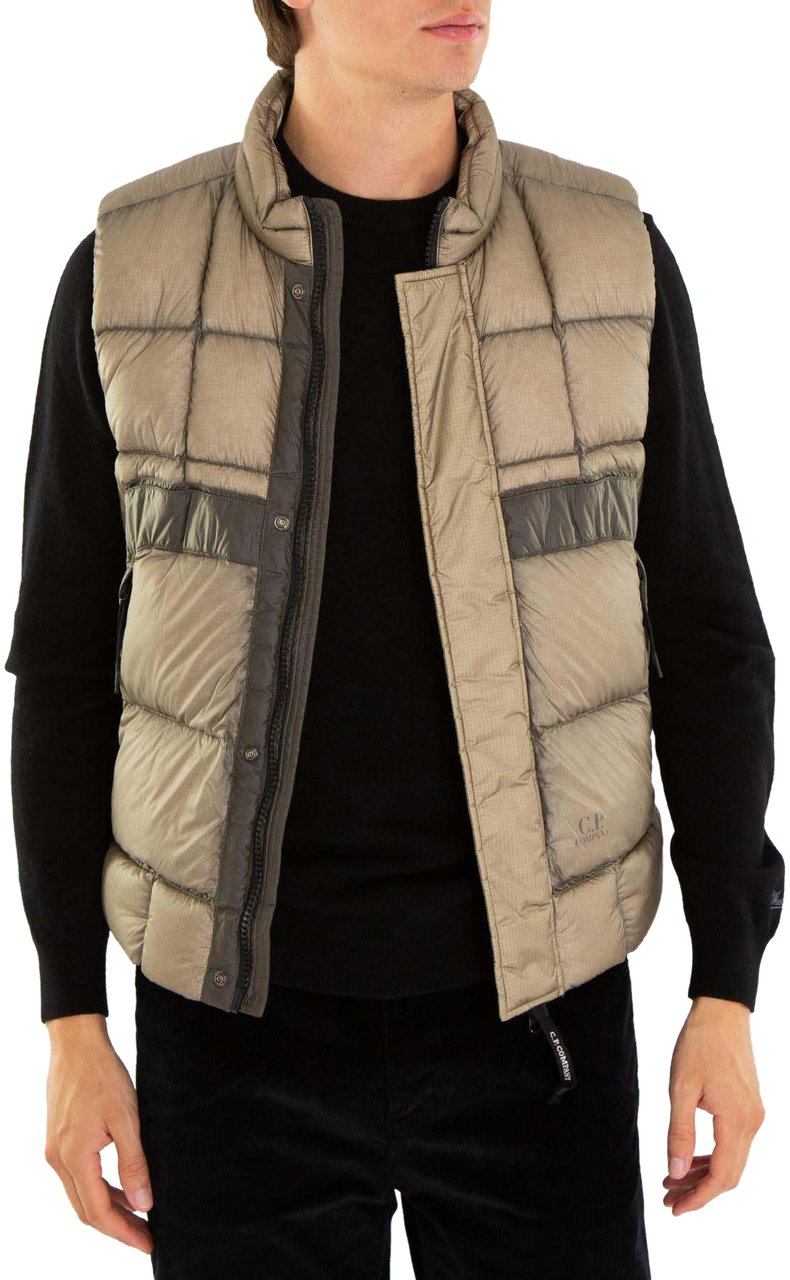 CP Company Heren Outerwear Vest Grijs Grijs