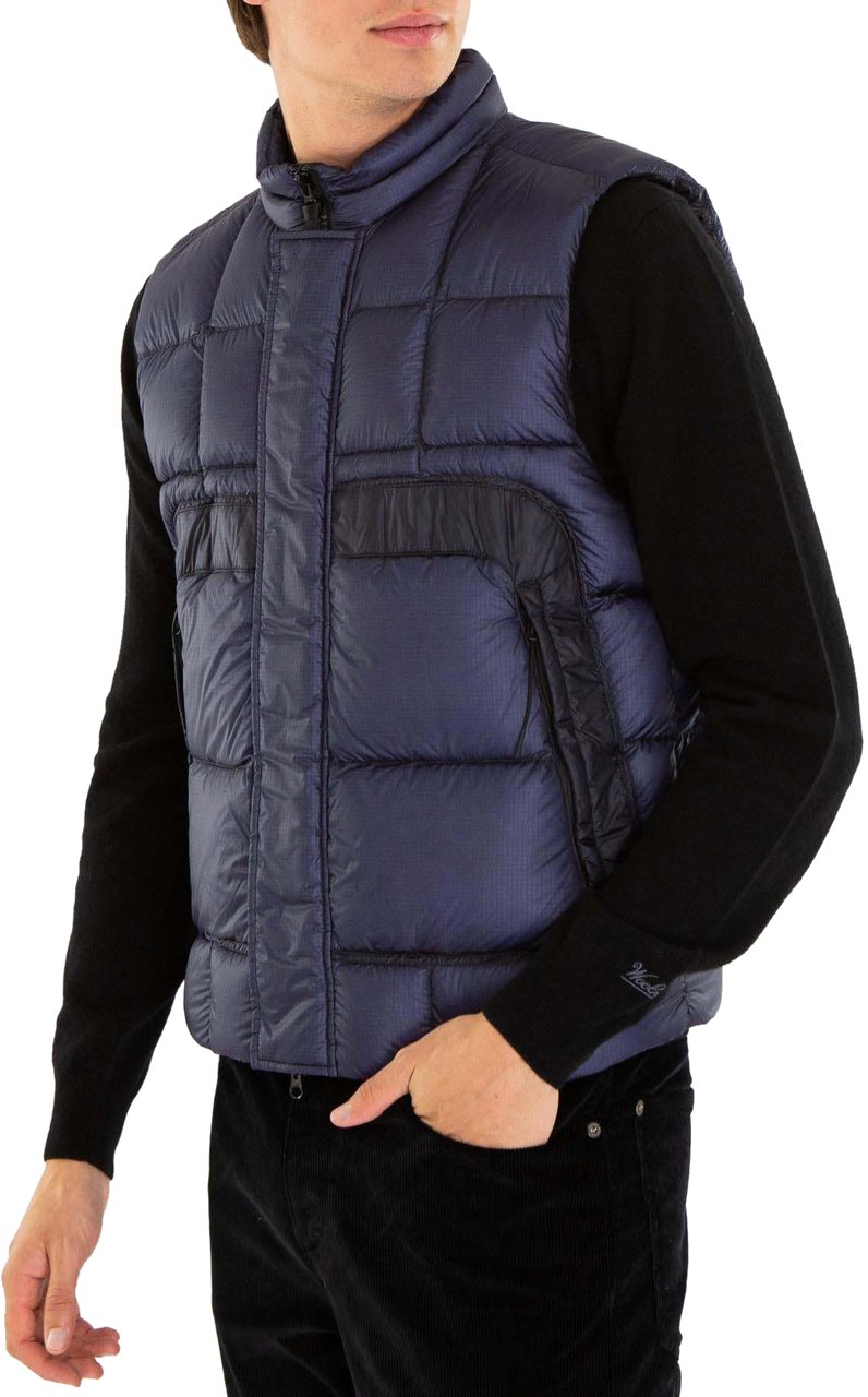 CP Company Heren Outerwear Vest Blauw Blauw