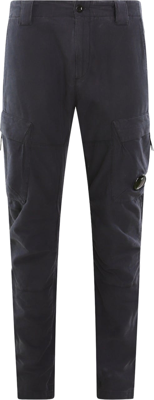 CP Company Heren Cargo Pant in Ottoman Blauw Blauw