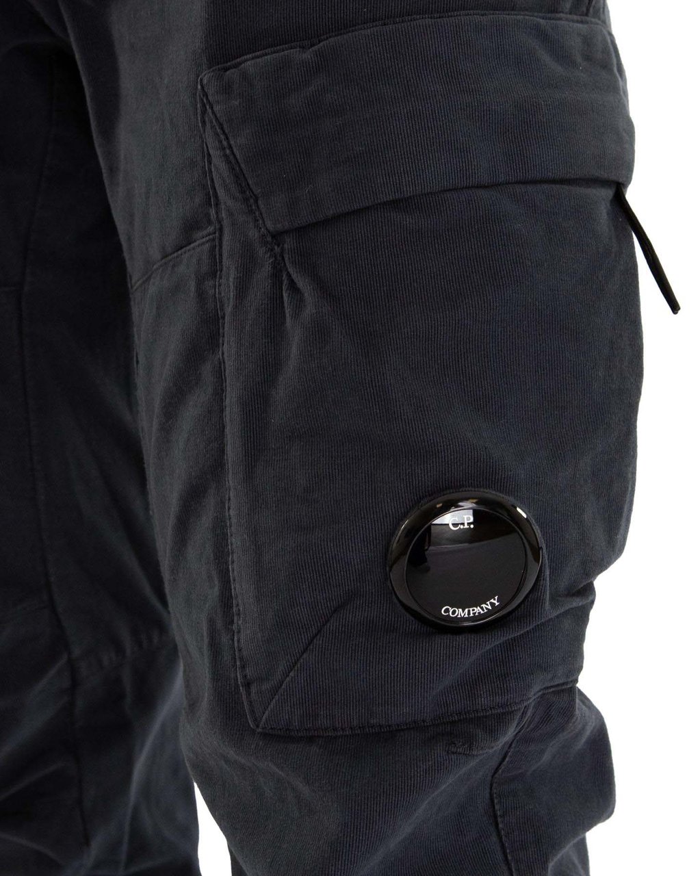 CP Company Heren Cargo Pant in Ottoman Blauw Blauw