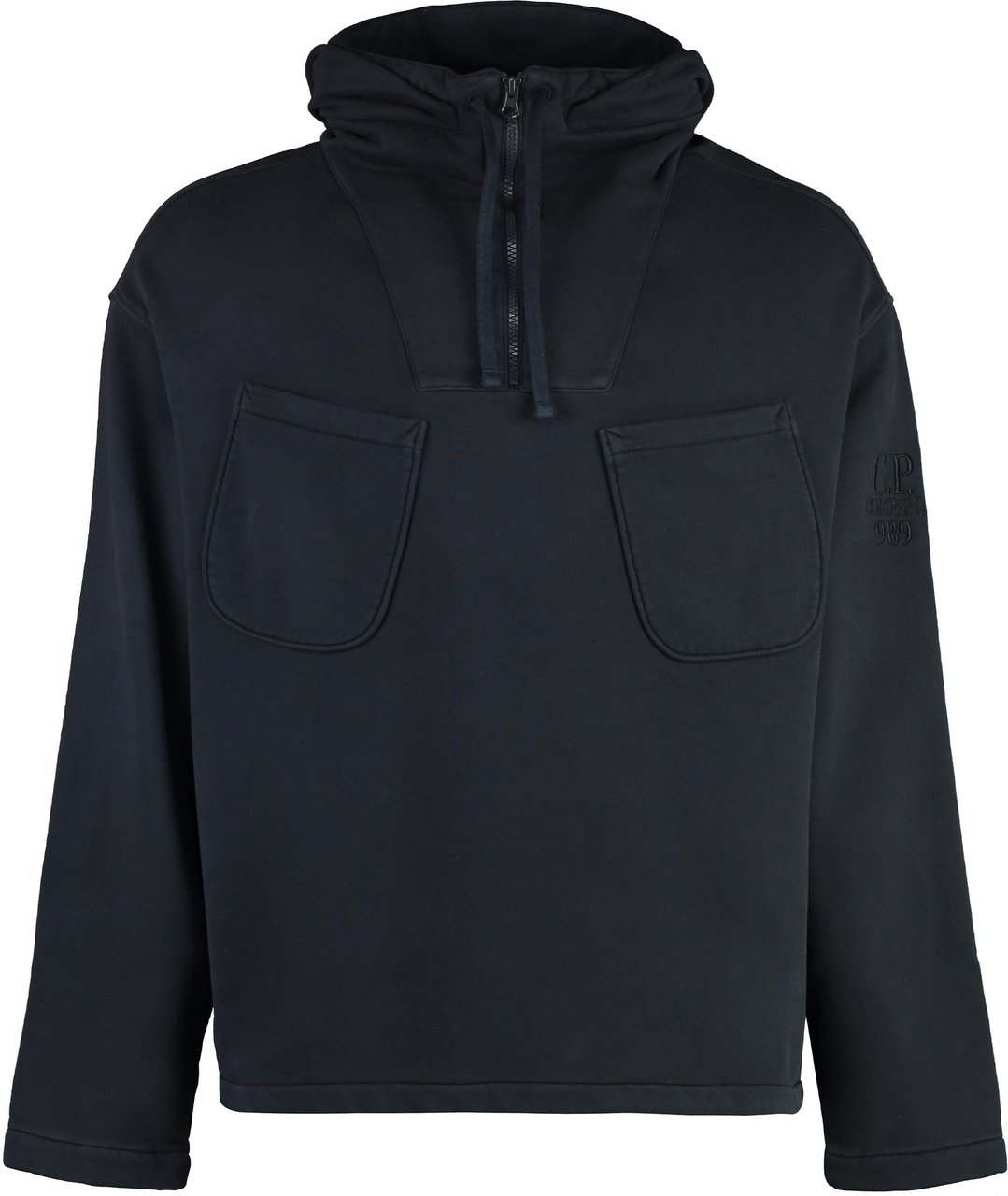 CP Company Half zip sweatshirt Zwart