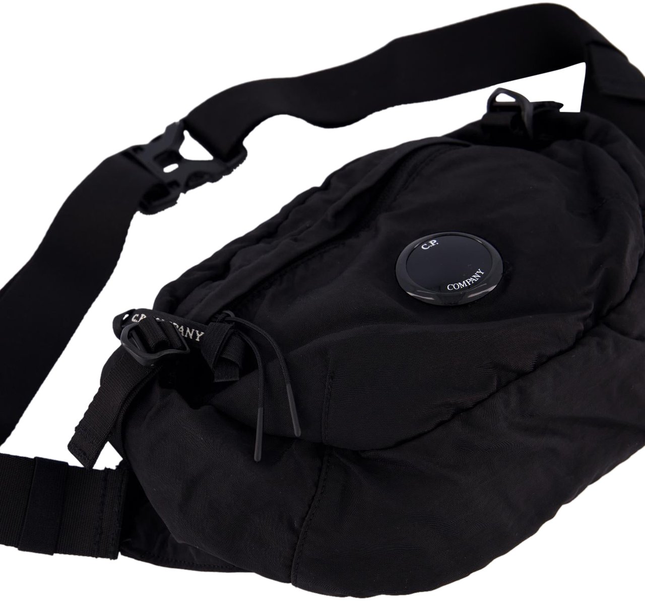 CP Company Heren Lens Crossbody Pack Zwart Zwart