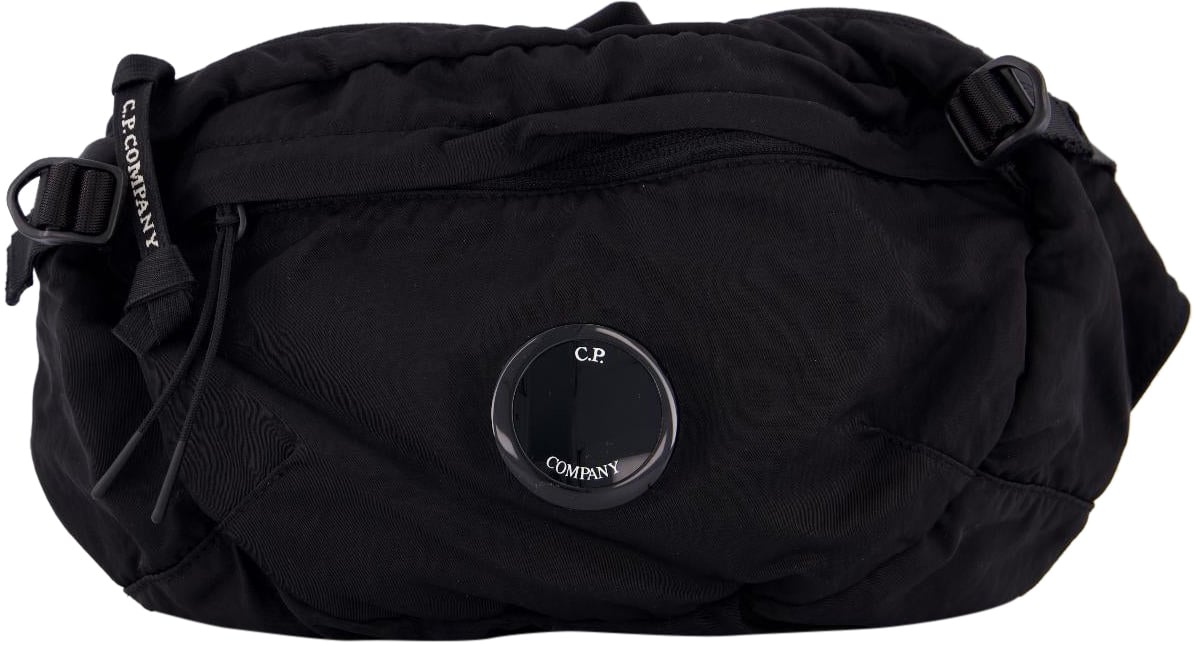 CP Company Heren Lens Crossbody Pack Zwart Zwart