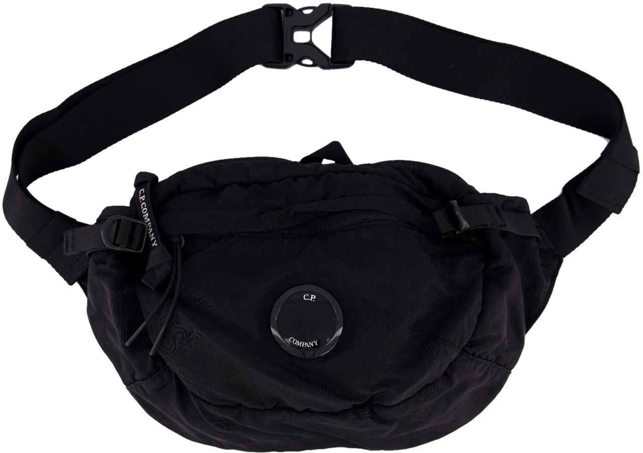 CP Company Heren Lens Crossbody Pack Zwart Zwart