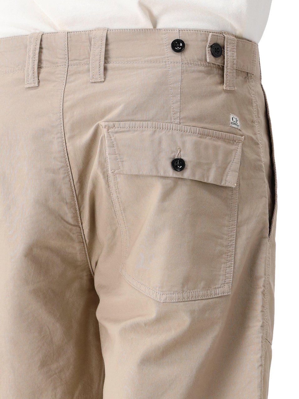 CP Company C.P. Company Kortebroek Beige Bermuda Cargo Beige