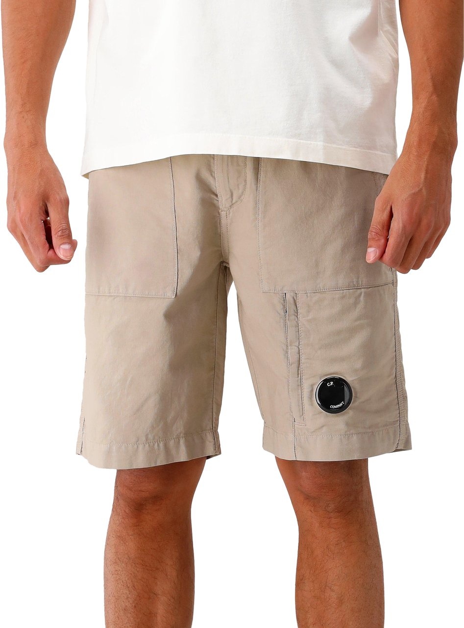 CP Company C.P. Company Kortebroek Beige Bermuda Cargo Beige