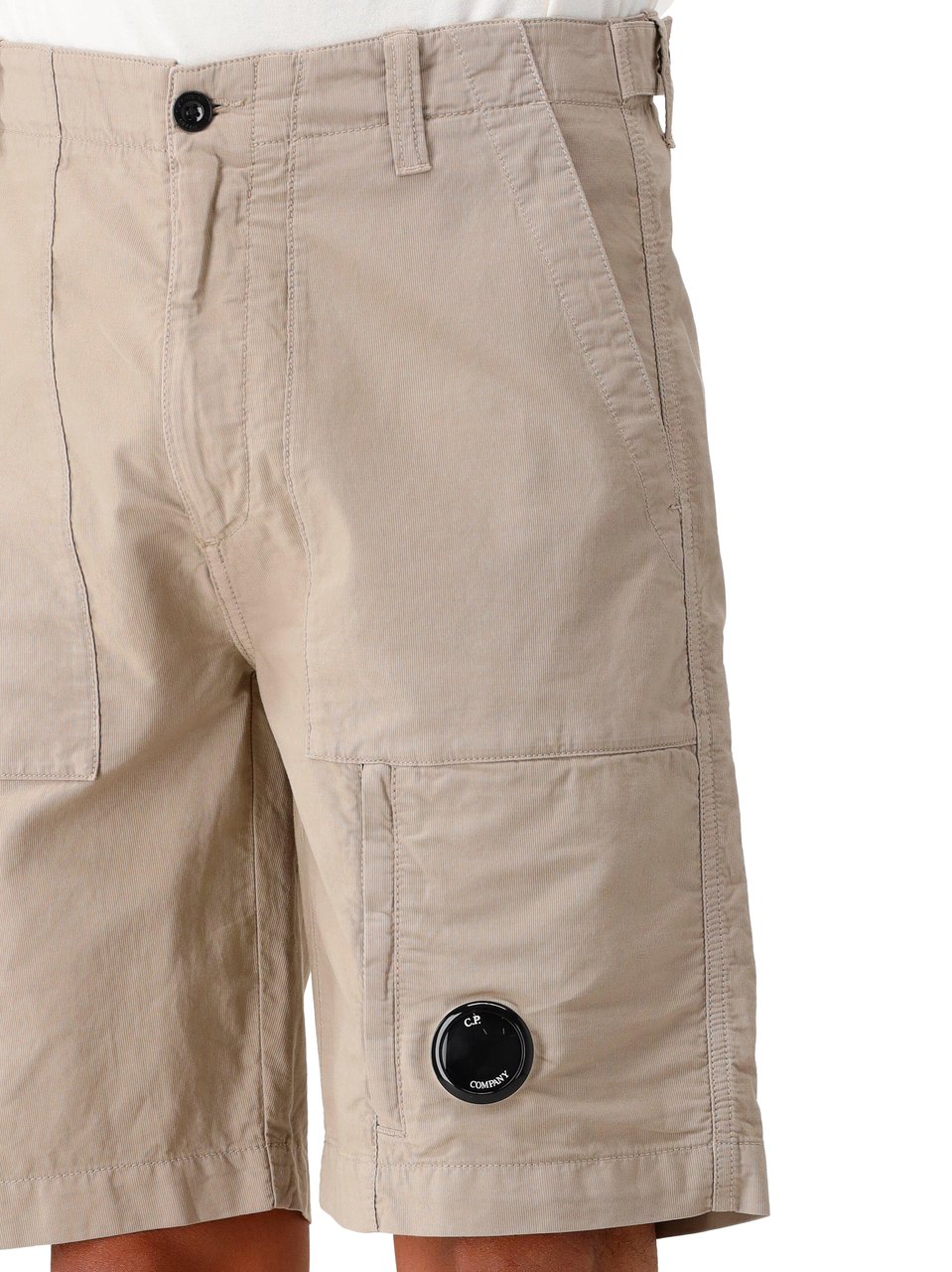 CP Company C.P. Company Kortebroek Beige Bermuda Cargo Beige