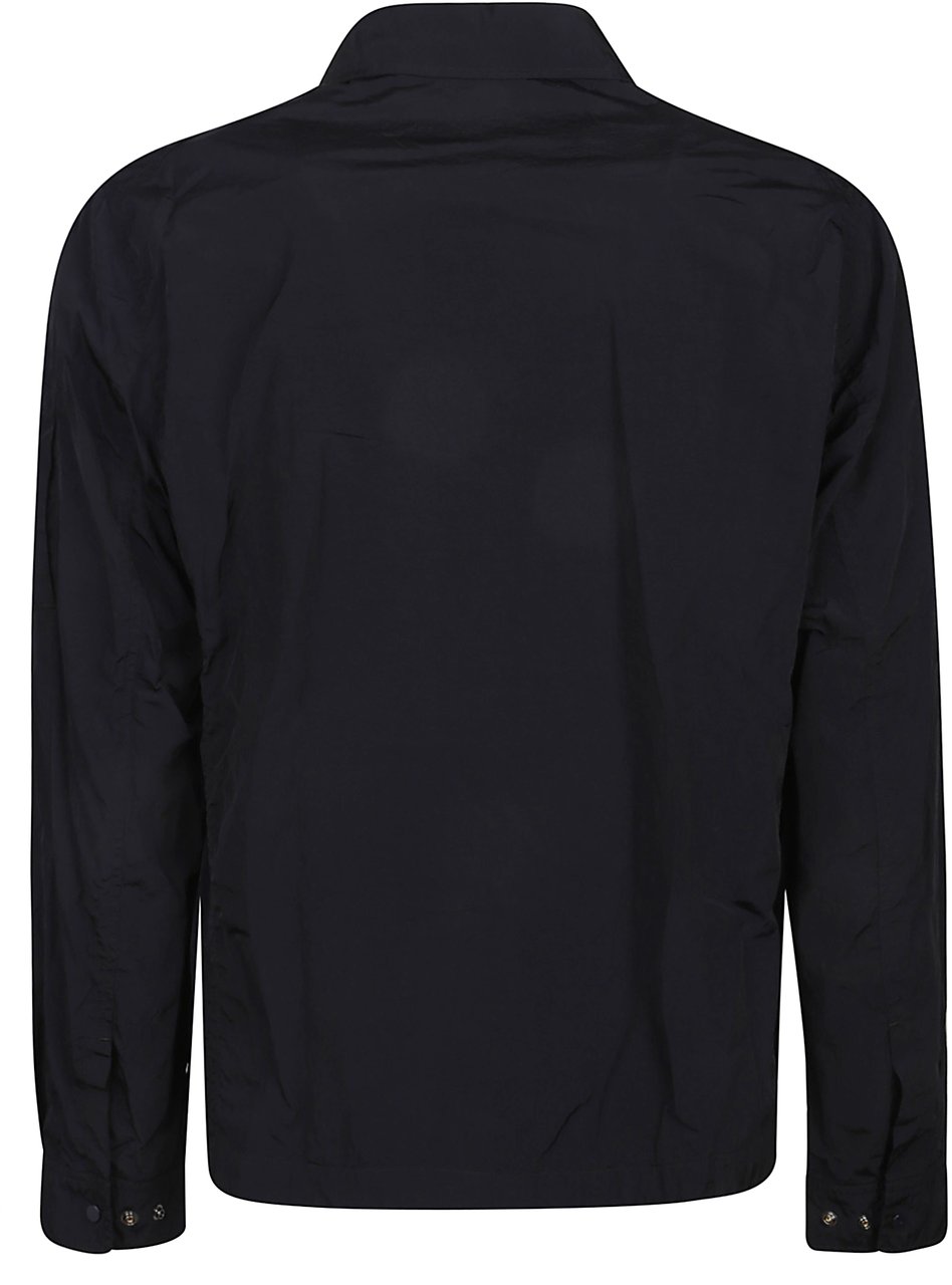 CP Company Chrome-r Full Zip Overshirt Blue Blauw