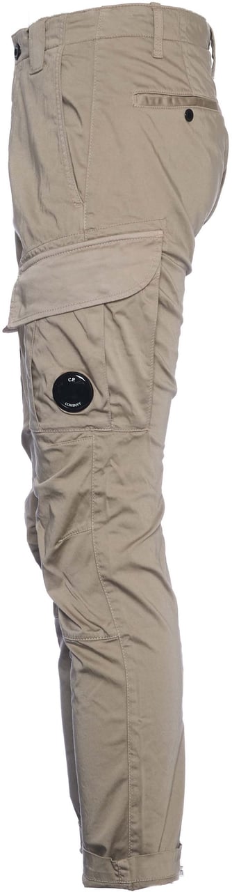 CP Company Sateen Stretch Cargo Lens Pants Groen