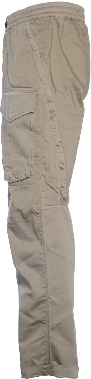 CP Company Stretch Saten Regular Cargo Pants Groen