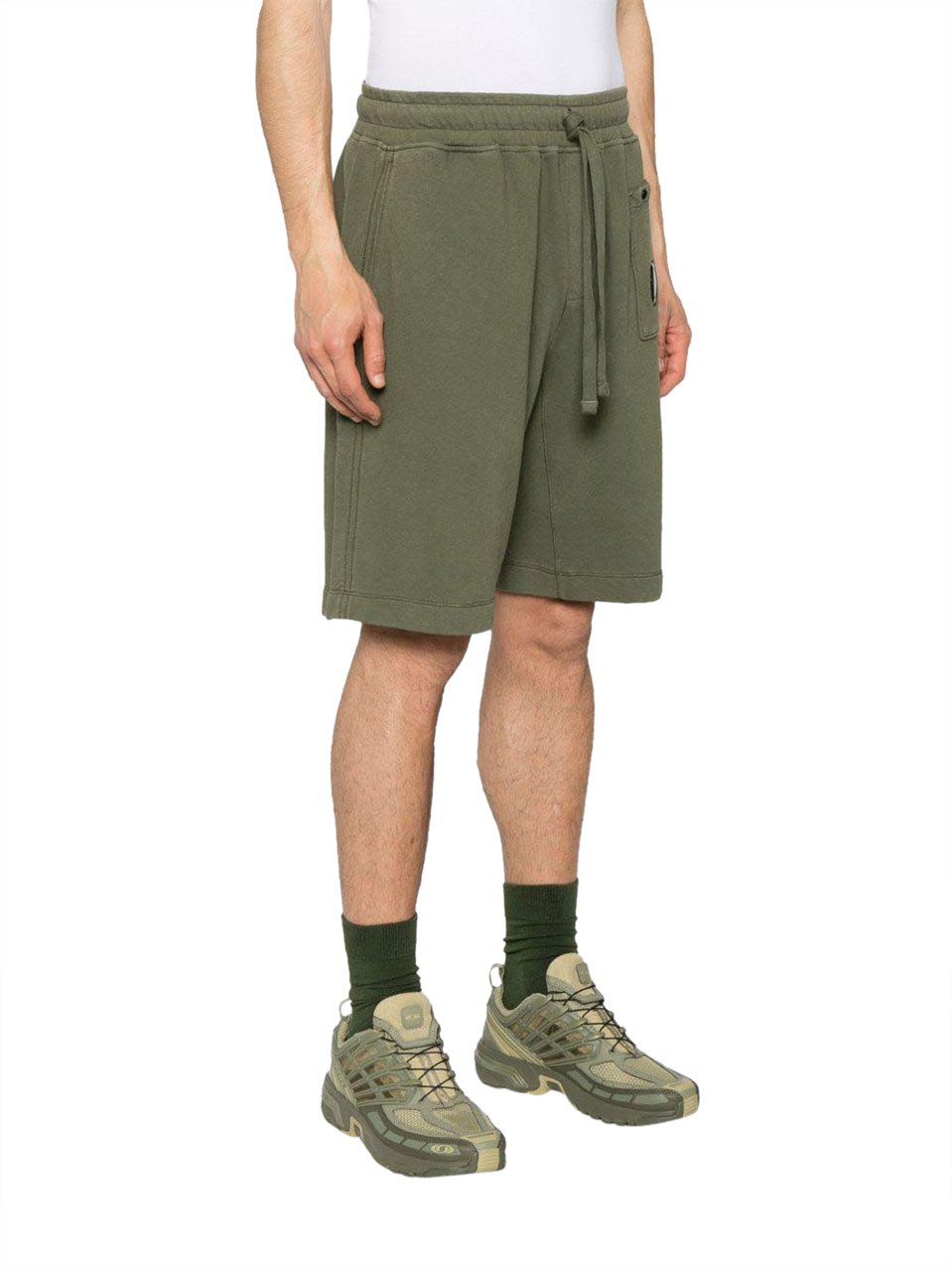 CP Company Shorts Green Groen