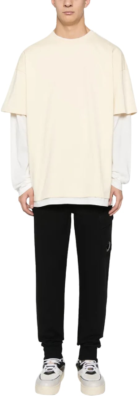 CP Company diagonal raised fleece lens sweatpants divers Divers