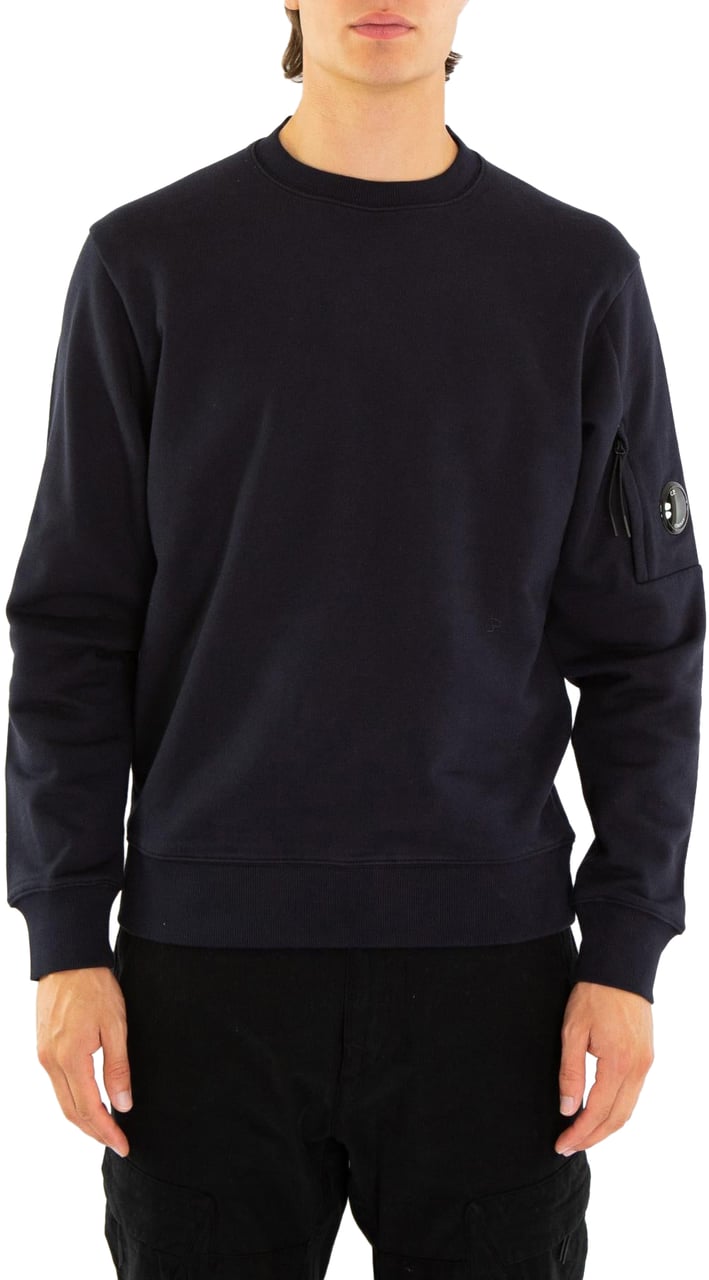 CP Company Heren DIAGONAL RAISED FLEECE Blauw