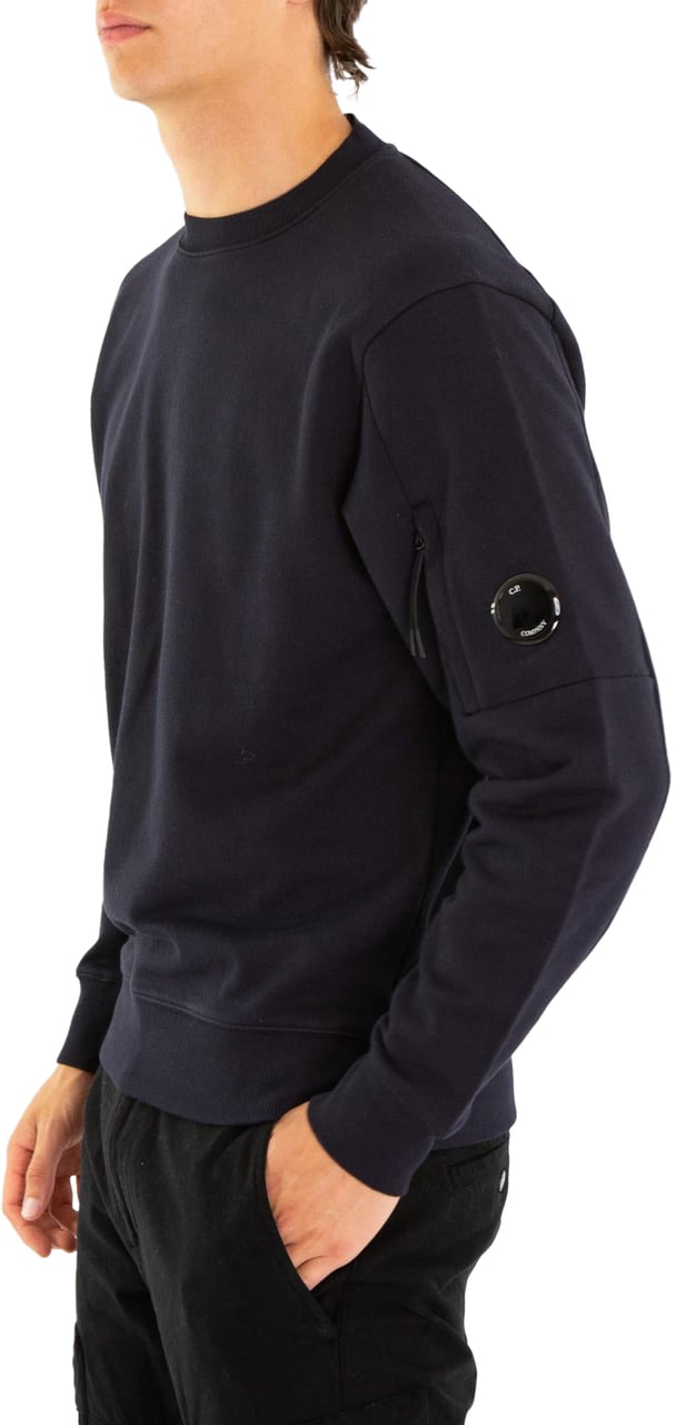 CP Company Heren DIAGONAL RAISED FLEECE Blauw