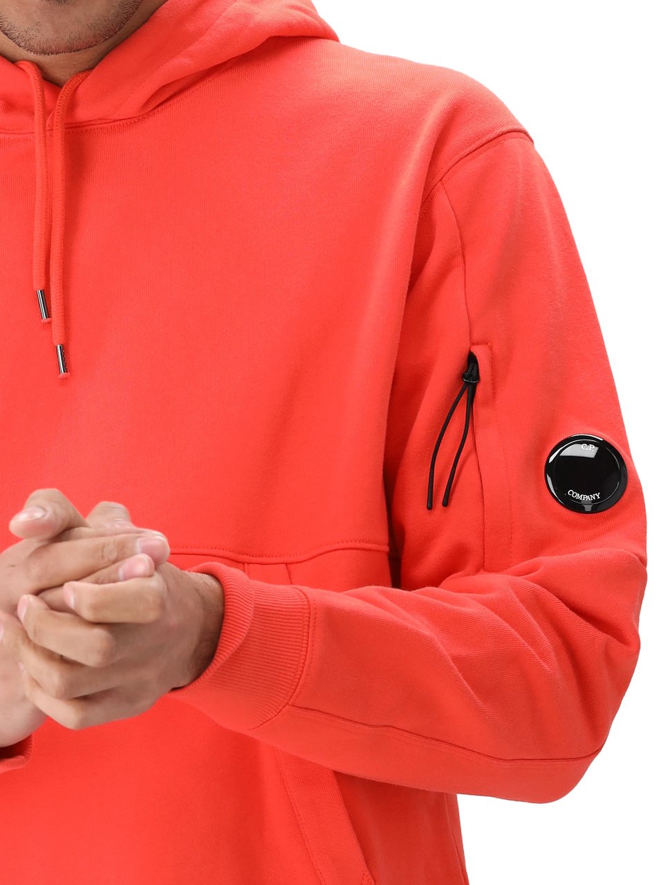 CP Company C.P. Company Hoodie Oranje Lens Oranje