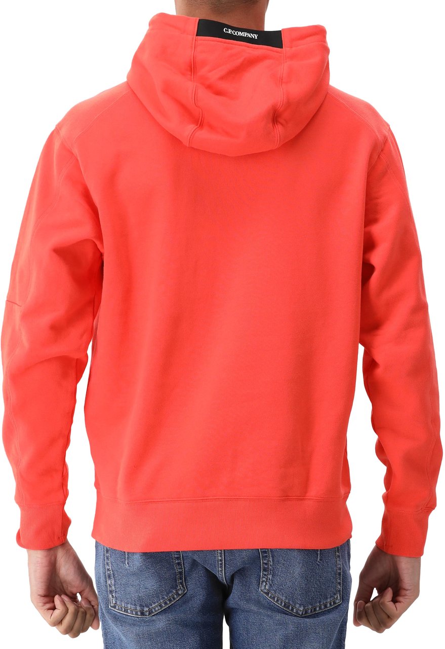 CP Company C.P. Company Hoodie Oranje Lens Oranje
