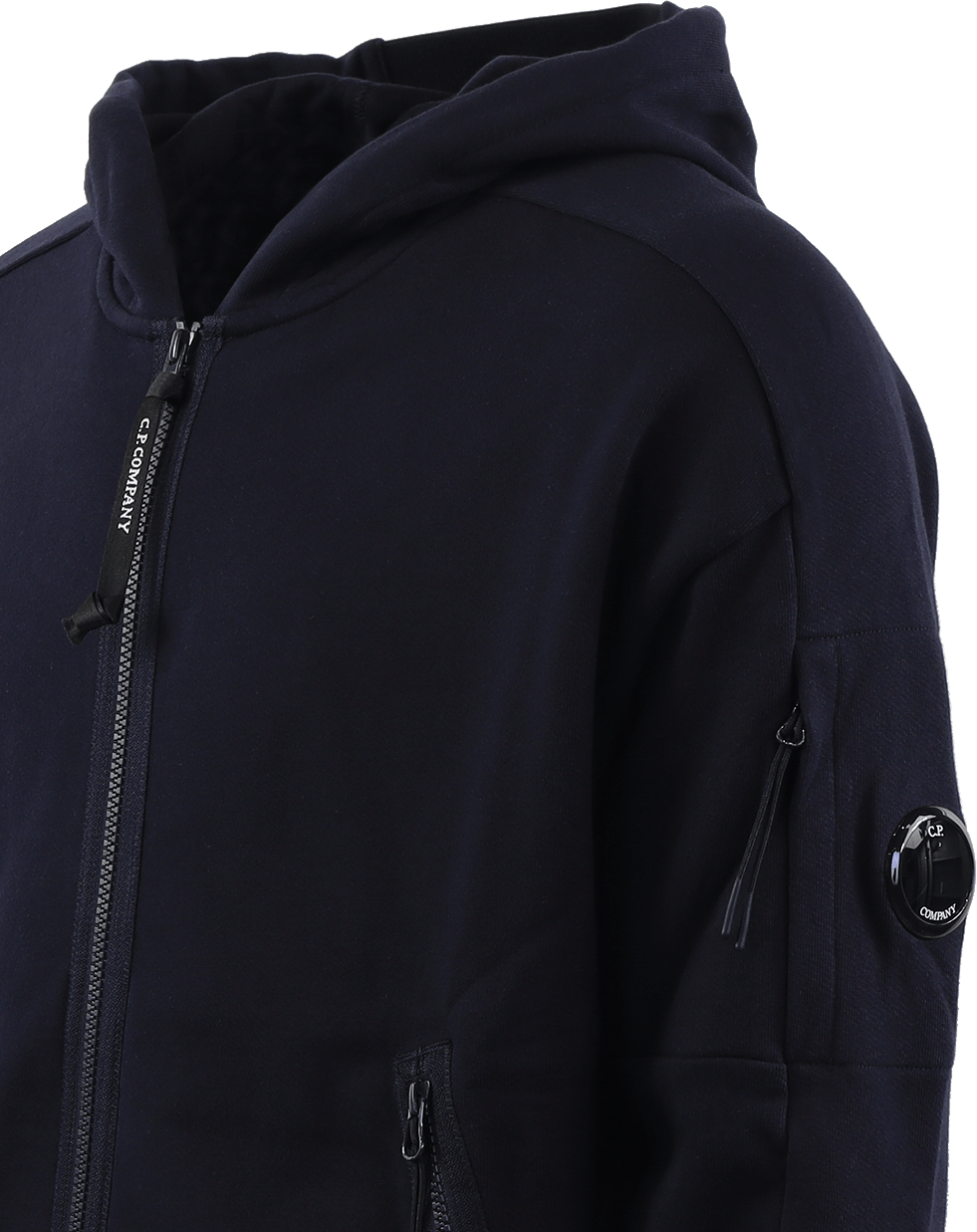 CP Company Heren Diagonal Raised Zipped Blauw Blauw
