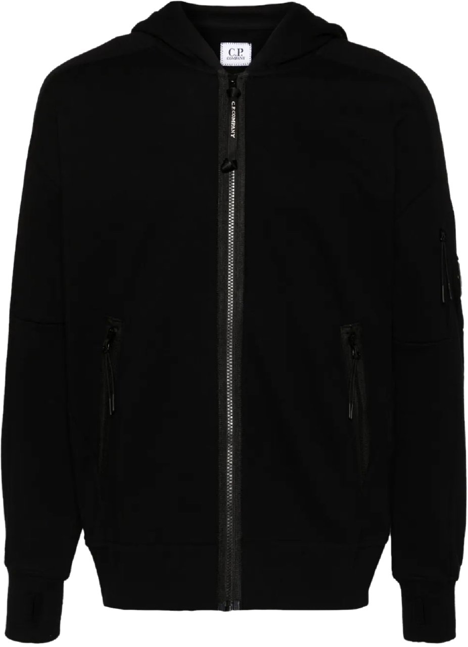 CP Company diagonal raised fleece full zip hooded sweatshirts divers Divers