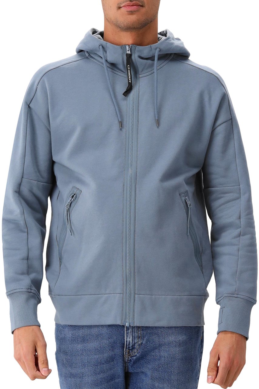 CP Company C.P. Company Vest Blauw Goggle Blauw