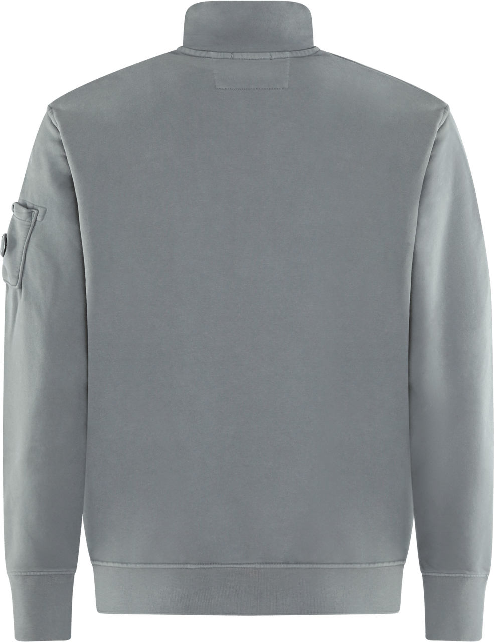 CP Company Heren Half Zip Collar Sweater Grijs Grijs