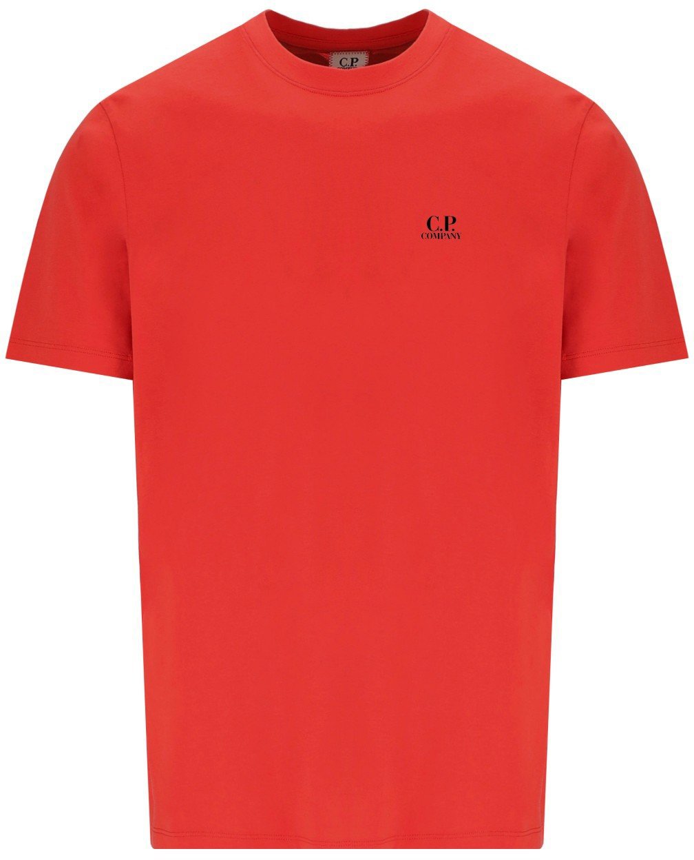 CP Company C.P. COMPANY JERSEY 30/1 POINCIANA T-SHIRT Oranje