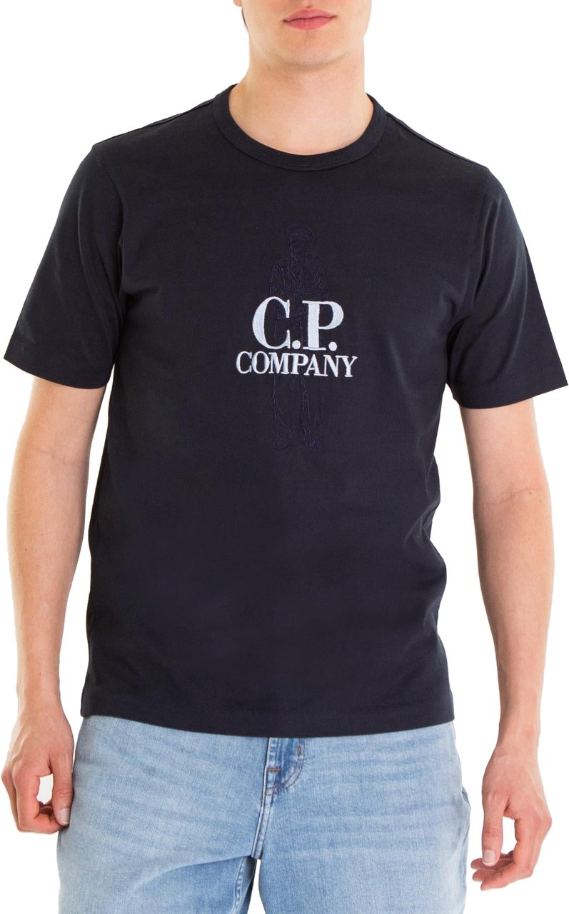 CP Company Heren Twisted Sailer Shirt Blauw Blauw
