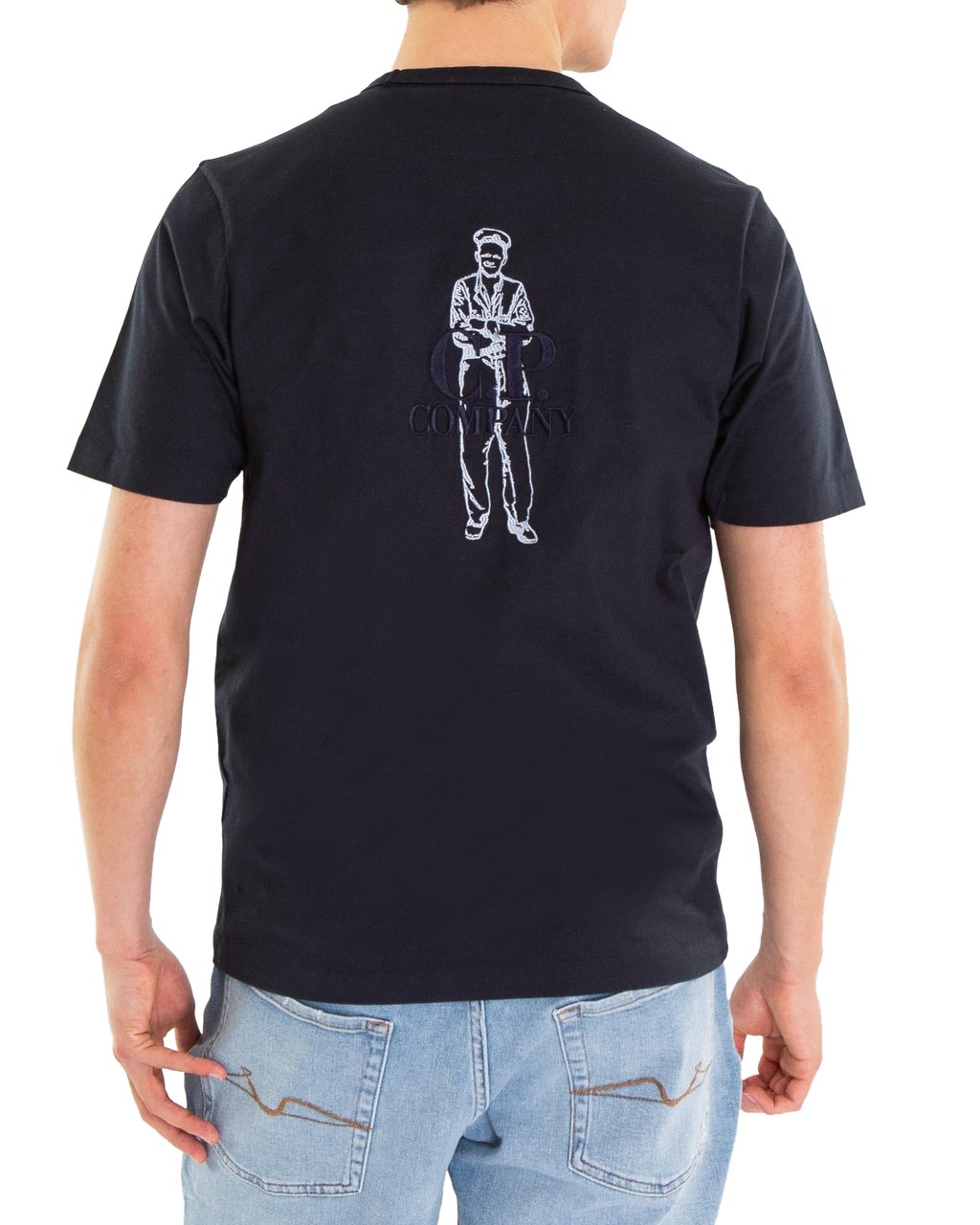 CP Company Heren Twisted Sailer Shirt Blauw Blauw