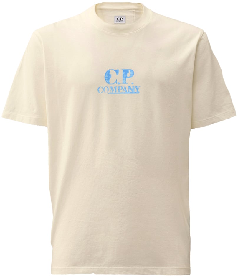 CP Company Top Gauze White Wit