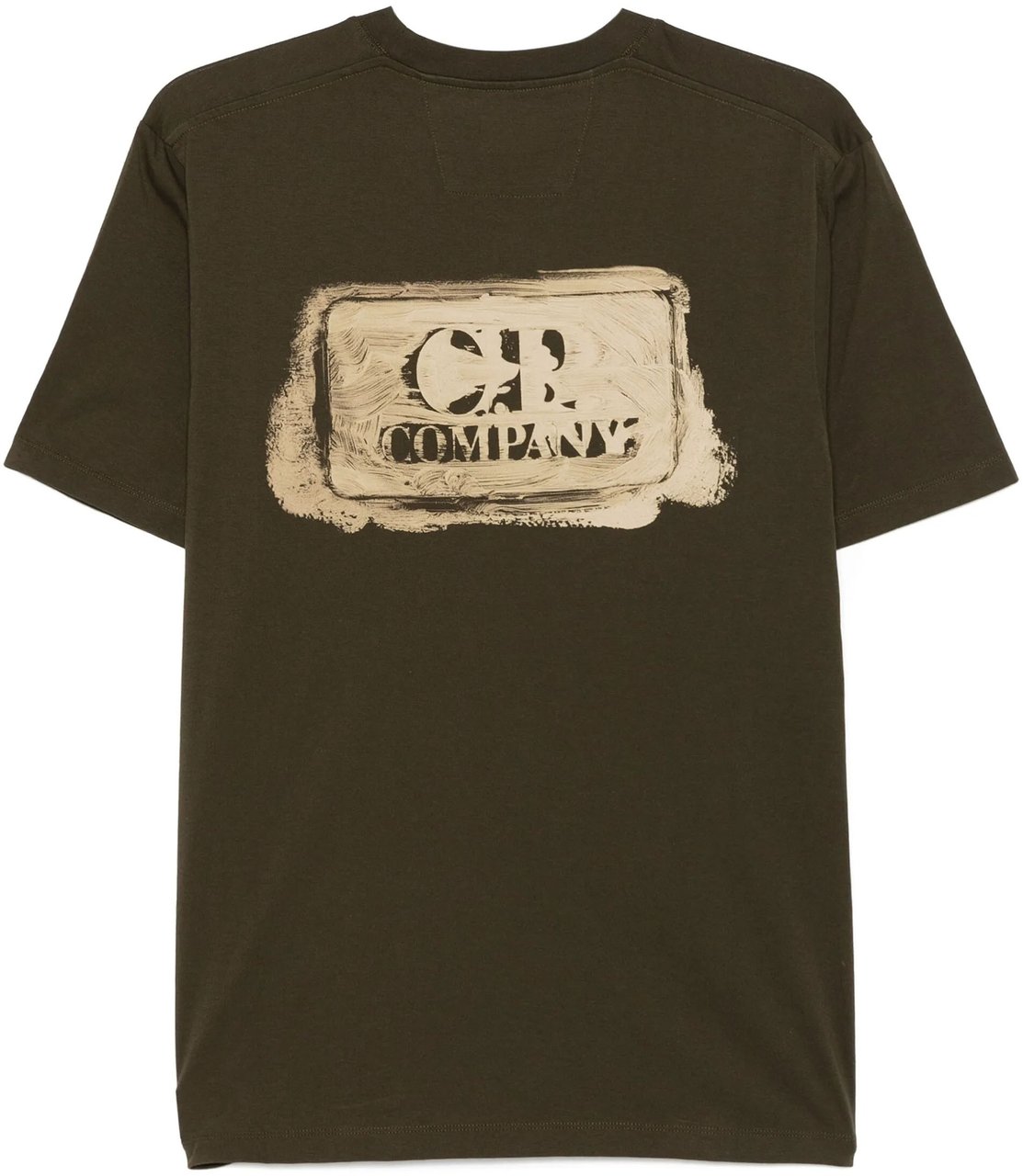 CP Company T-Shirts And Polos Ivy Green Groen
