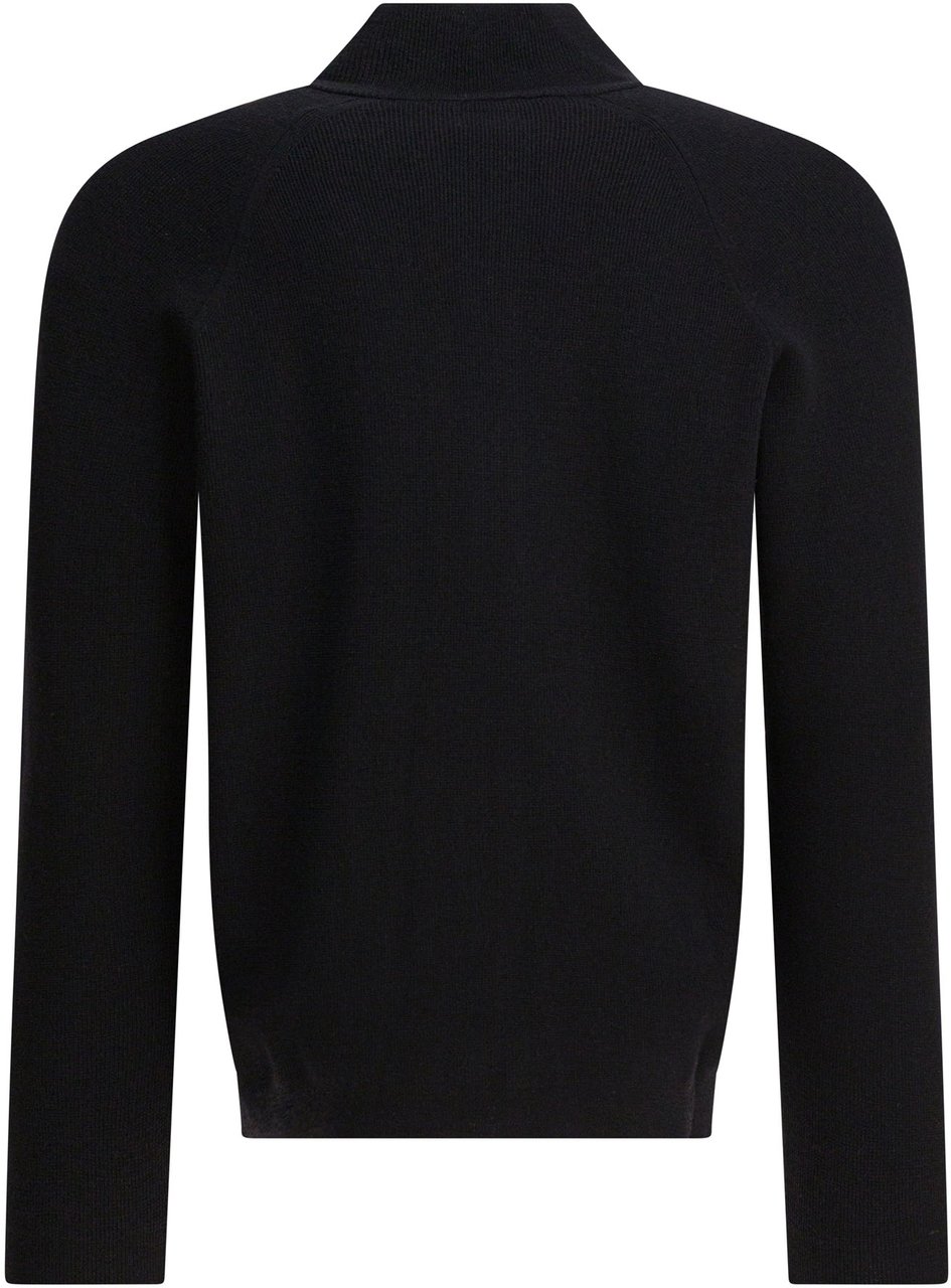 CP Company Zipper Sweater Zwart