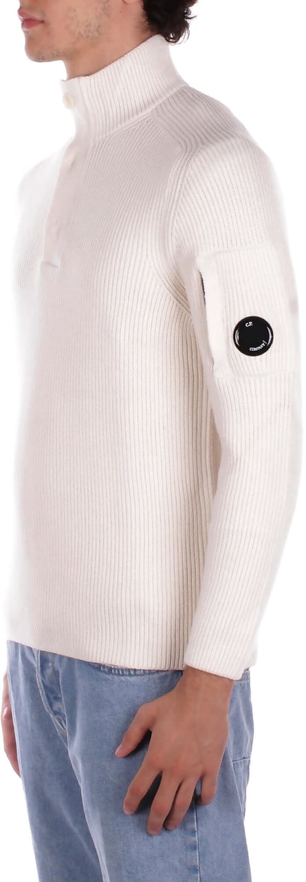 CP Company Sweaters Gauze White Wit
