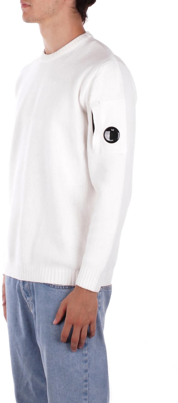 CP Company Sweaters Gauze White Wit
