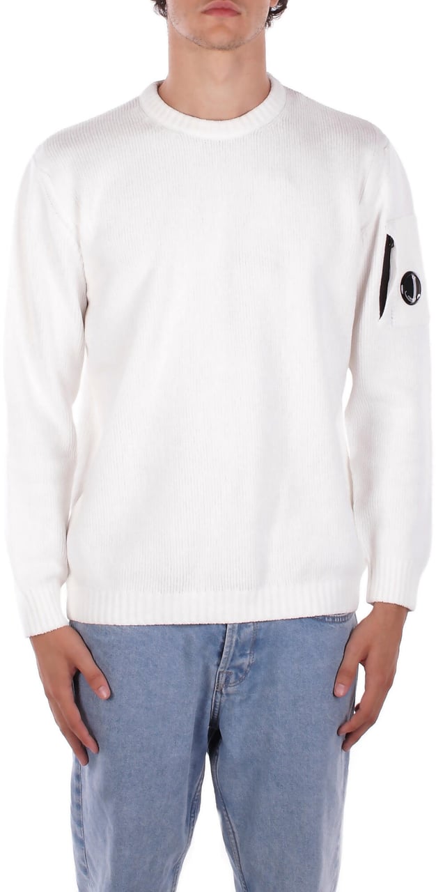 CP Company Sweaters Gauze White Wit