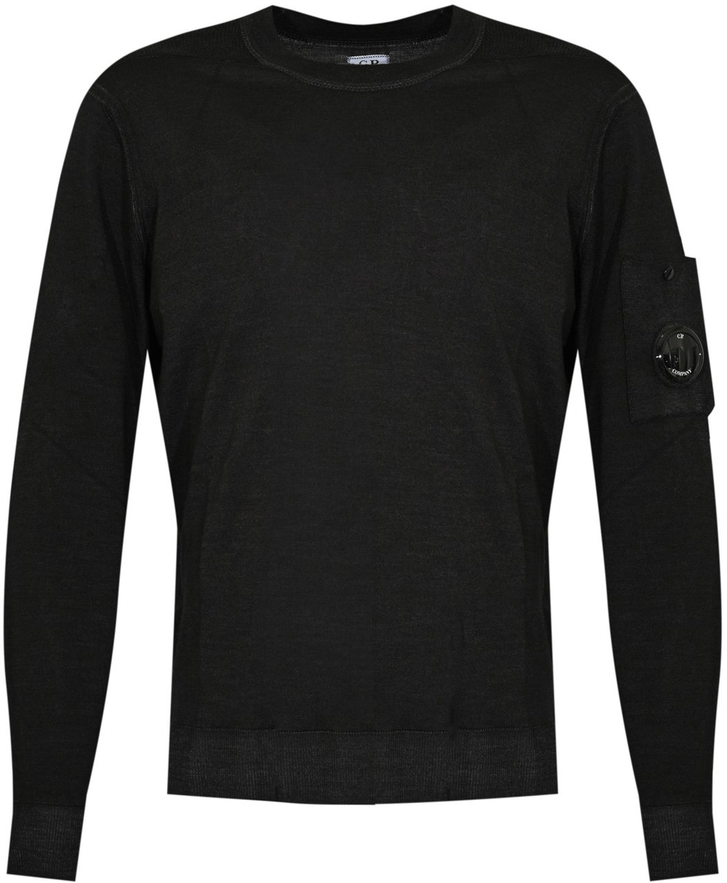 CP Company Sweaters Total Eclipse Zwart