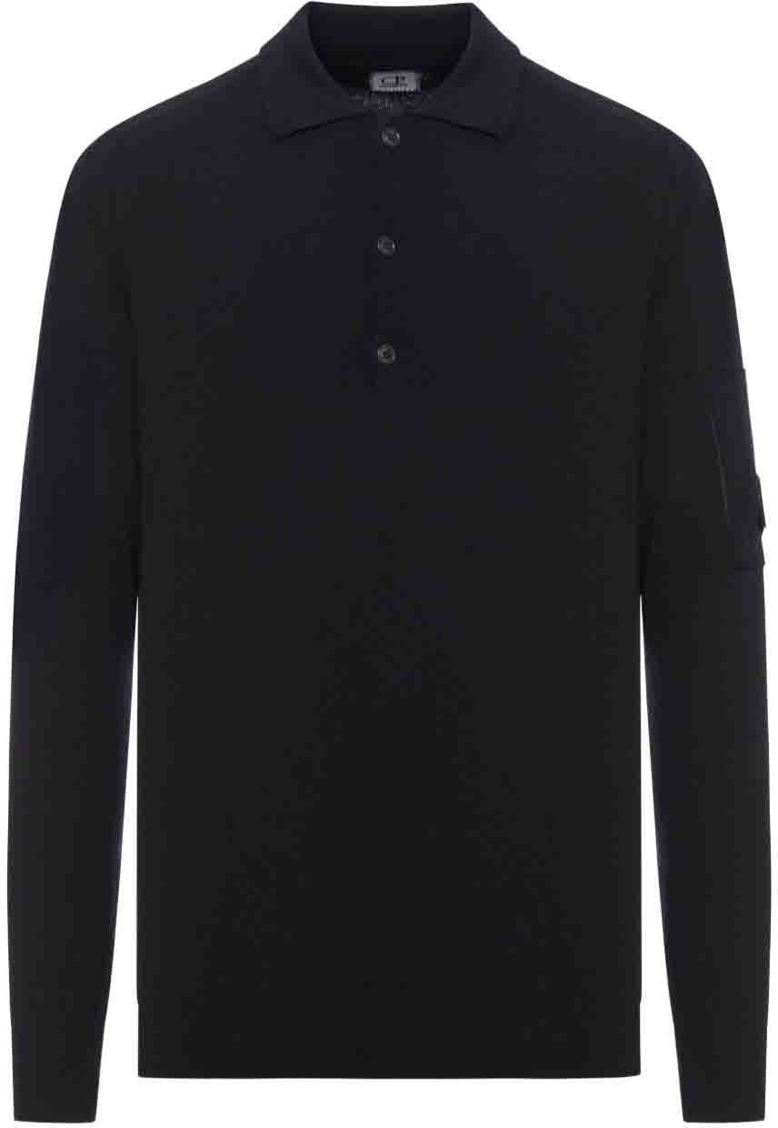CP Company Sweaters Black Zwart